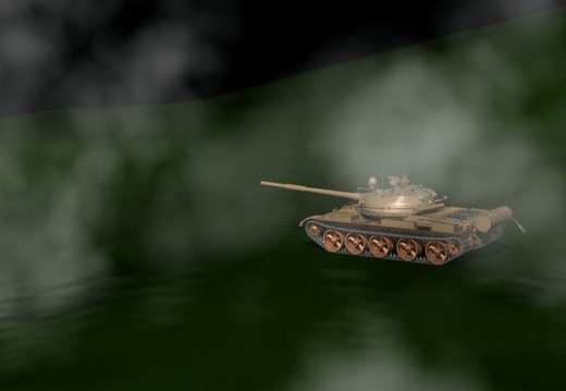 Russian T62c Tank