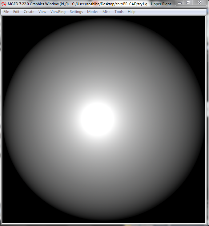 Default Raytraced Sphere