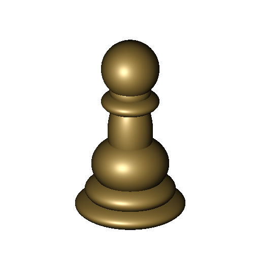 Analytic CSG pawn