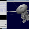 Cassini probe imported model